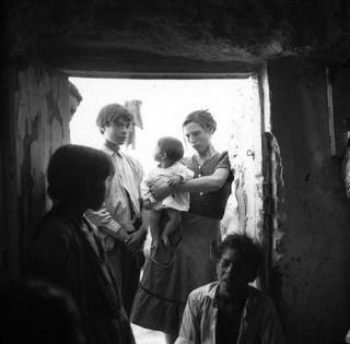 Gitani, 001-038-08 Gitani nel quartiere Sacromonte, 1958 Granada (Sacromonte) (Spagna)