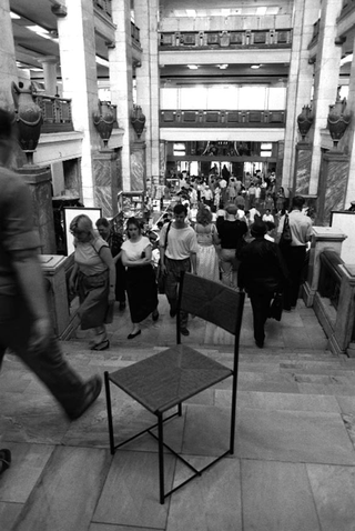 Alias, 021-017-26 Sedia “Paludis” di Giandomenico Belotti per Alias, 1989 Metropolitana di Mosca (Russia)