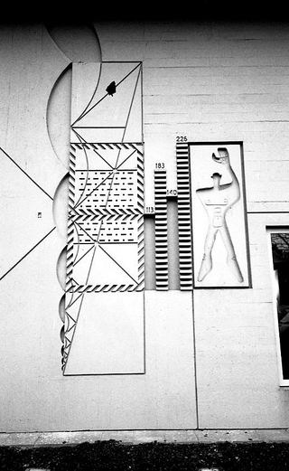 Berlino, P03-039-11
Unité d'Habitation di Le Corbusier, particolare
Berlino (Germania)