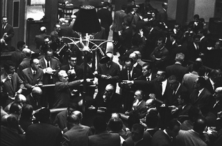 Milano anni Sessanta, 005-063-13
Contrattazioni, 1963
Borsa di Milano, Milano (Italia)