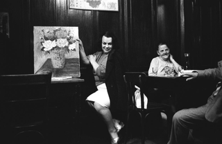 Milano anni Sessanta, 004-003-27
L'artista, 1967
Trattoria Magnani via san Raffaele, Milano (Italia)